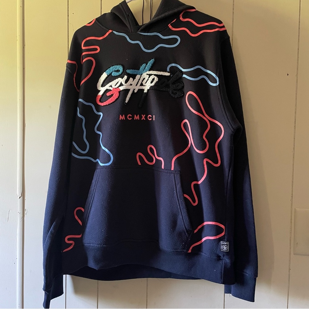 Vintage Southpole Multicolor Hoodie Size XL Mens Unisex